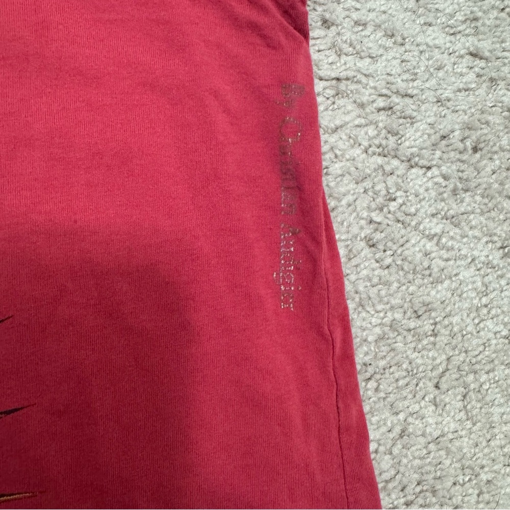Vintage Ed Hardy Red Black Panther Traditional Tattoo Print T shirt - Picture 6 of 11